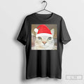 Classic Santa Cat Meme Christmas Christmas T-Shirts, Hoodie, Sweatshirt | RetroVerseTees.com