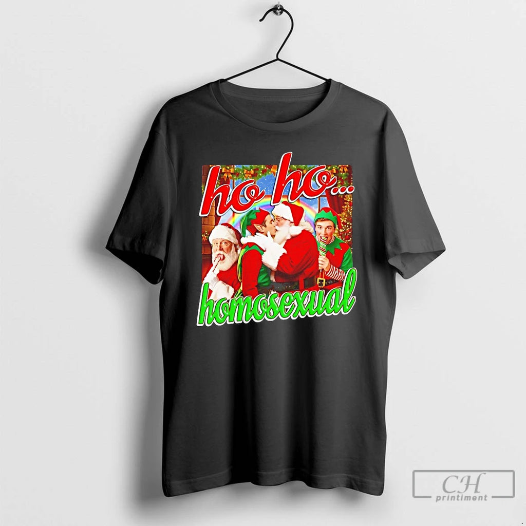 Classic Santa And Ho Ho Homosexual