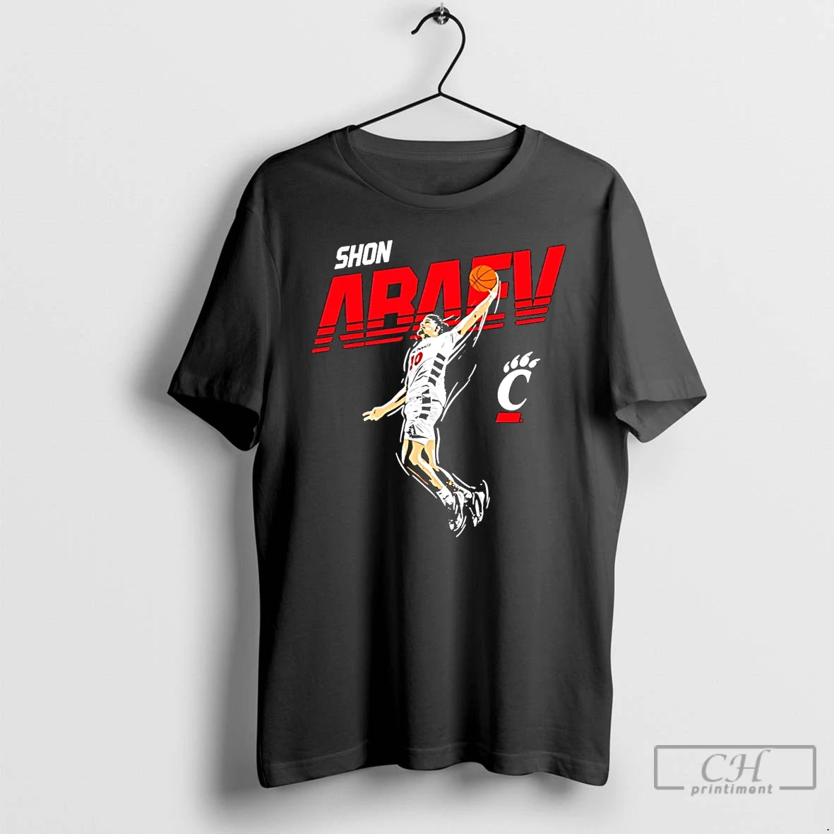 Classic Shon Abaev Cincinnati Bearcats Slam Dunk T-Shirts, Hoodie, Sweatshirt | RetroVerseTees.com