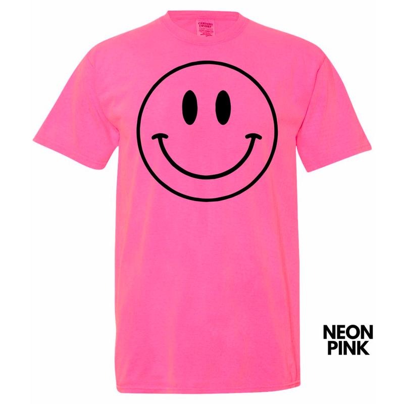 Classic Smile Happy Face Comfort Colors T-Shirt 'NLB' Hoodie, Sweatshirt | RetroVerseTees.com