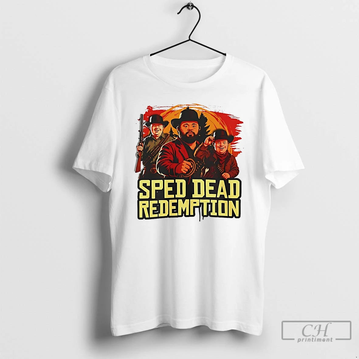 Classic Sped Dead Redemption Down Syndrome T Shirts Hoodie Longsleeve
