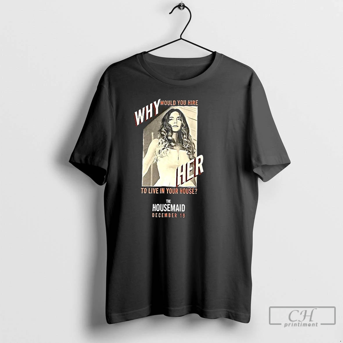 Classic Sydney Sweeney Why Would You Hire To Live In Your House T Shirts Sweater Hoodie, Sweatshirt | RetroVerseTees.com