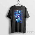 Classic Tennessee Titans Football Battle Shattered Usa Flag Rip Design T-Shirts, Hoodie, Sweatshirt | RetroVerseTees.com