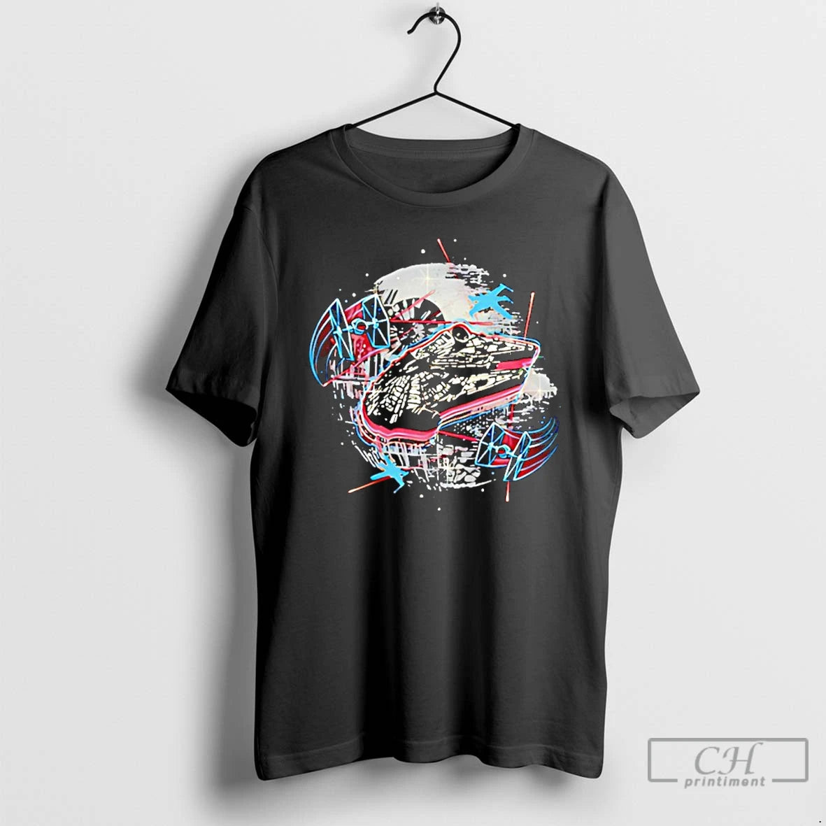 Classic The Great Galactic Battle Death Star T-Shirts, Hoodie, Sweatshirt | RetroVerseTees.com