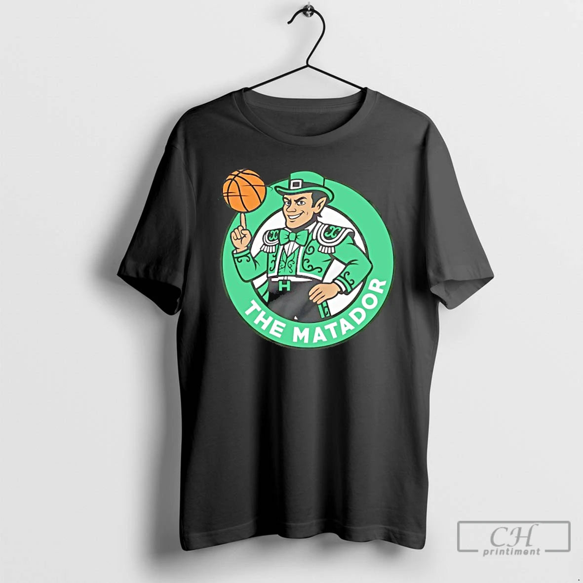Classic The Matador Boston Celtics Basketball Parody Logo T-Shirts, Hoodie, Sweatshirt | RetroVerseTees.com