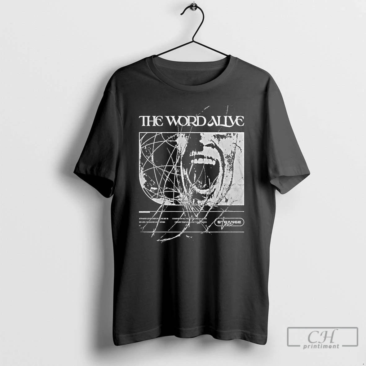Classic The Word Alive Strange Love T-Shirts, Hoodie, Sweatshirt | RetroVerseTees.com