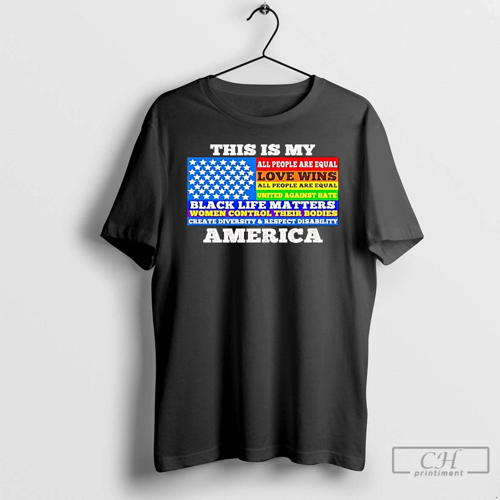 Classic This Is My America Black Life Matters
