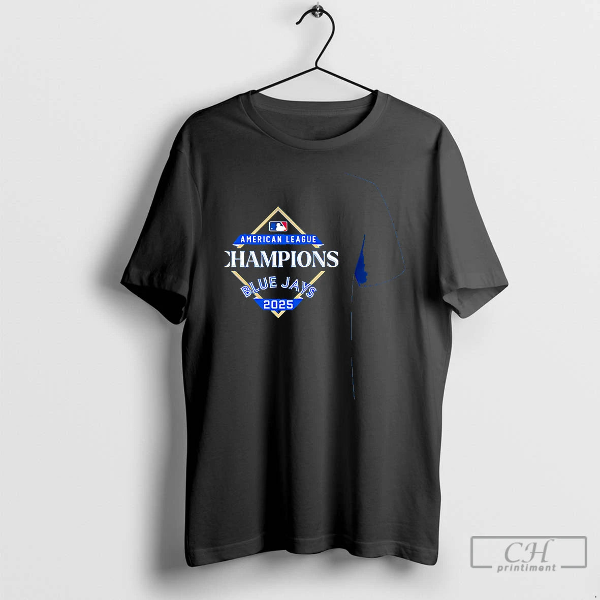 Classic Toronto Blue Jays American League Champions 2025 Double Side Mlb T-Shirts, Hoodie, Sweatshirt | RetroVerseTees.com
