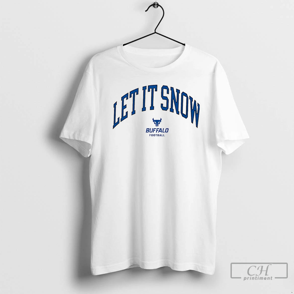 Classic Victor Snow Buffalo Bulls Let It Snow Christmas T-Shirts, Hoodie, Sweatshirt | RetroVerseTees.com