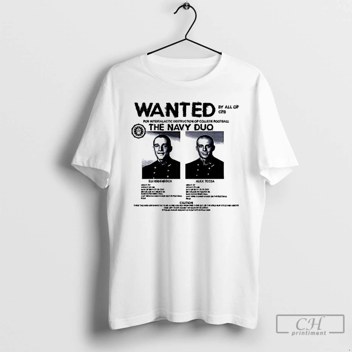 Classic Wanted By All Of Cfb The Navy Duo T Shirts Hoodie Longsleeve