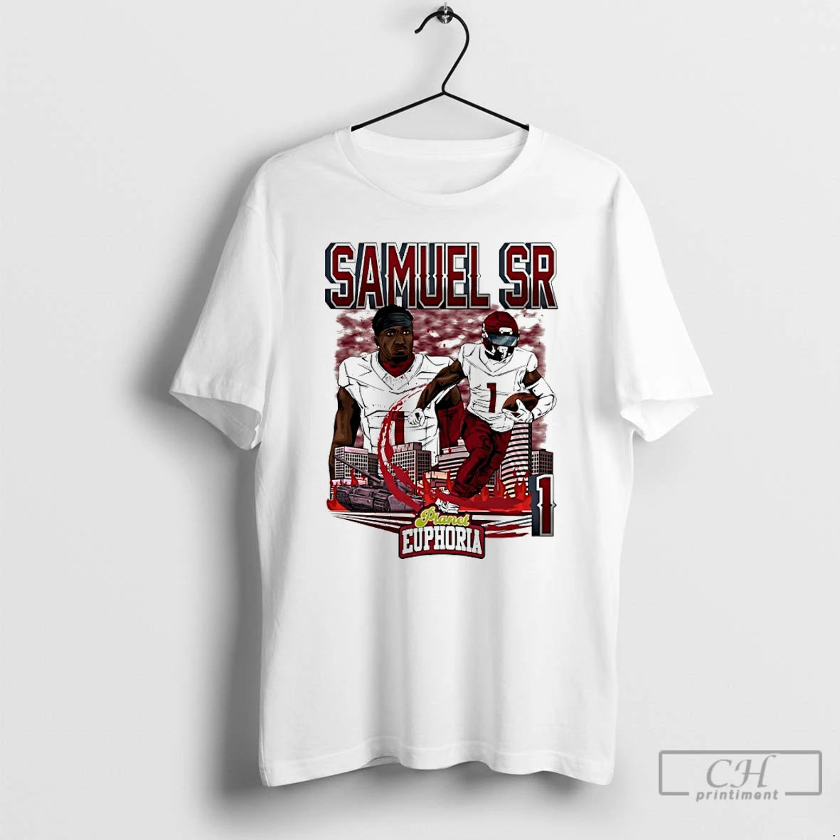 Classic Washington Football Deebo Samuel Sr Player Collage Vintage T-Shirts, Hoodie, Sweatshirt | RetroVerseTees.com
