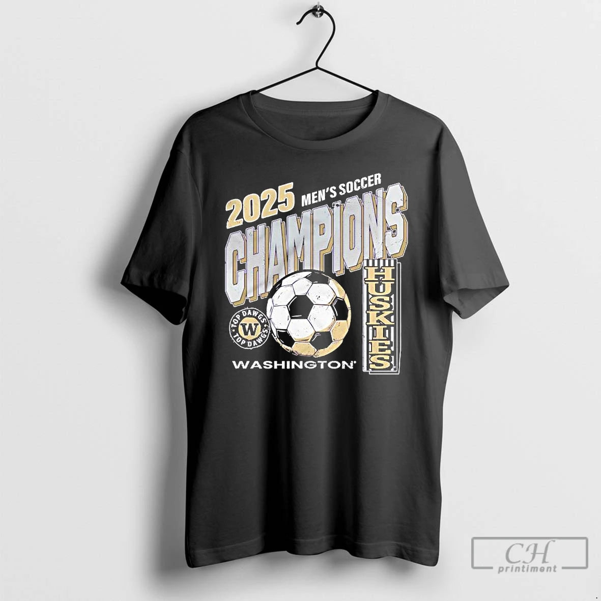 Classic Washington Huskies 2025 Mens Soccer National Champions T-Shirts, Hoodie, Sweatshirt | RetroVerseTees.com