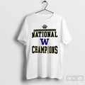 Classic Washington Huskies 2025 Ncaa Division Mens Soccer National Champions T-Shirts, Hoodie, Sweatshirt