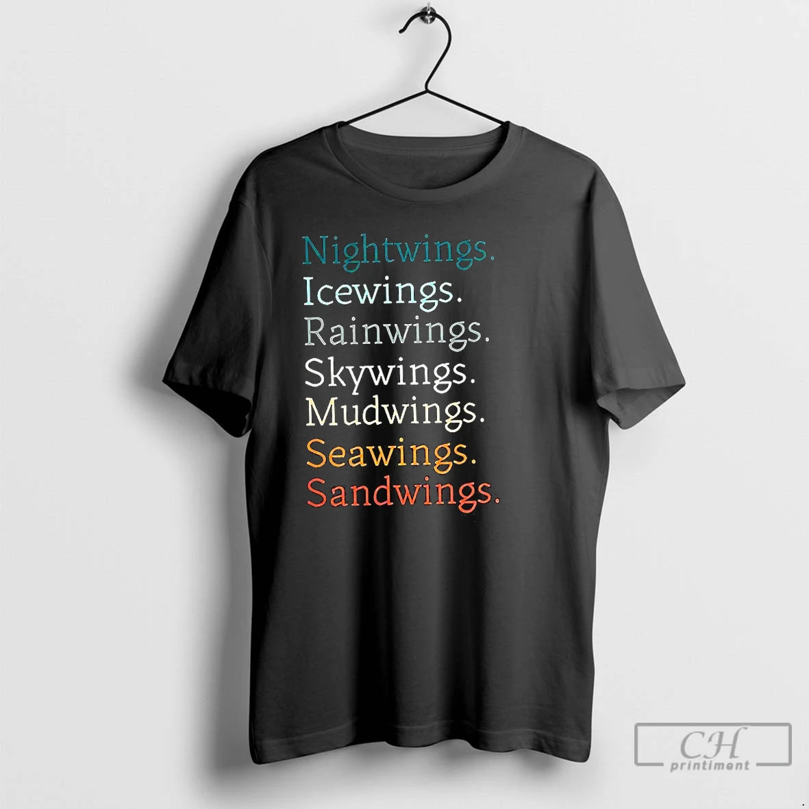 Classic Wings Of Fire Dragons Names Of Dragon Tribes T-Shirts, Hoodie, Sweatshirt | RetroVerseTees.com