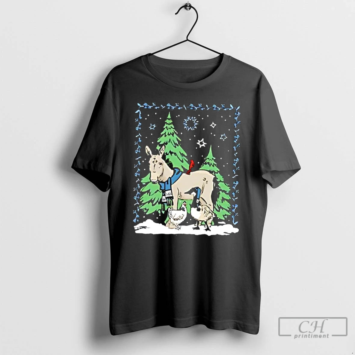 Classic Winter Wonderland Donkey T-Shirts, Hoodie, Sweatshirt | RetroVerseTees.com