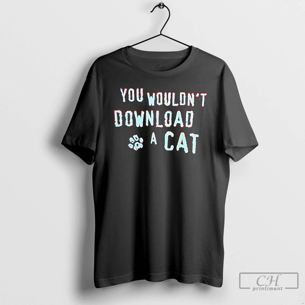 Classic You Wouldnt Download A Cat T-Shirts, Hoodie, Sweatshirt | RetroVerseTees.com