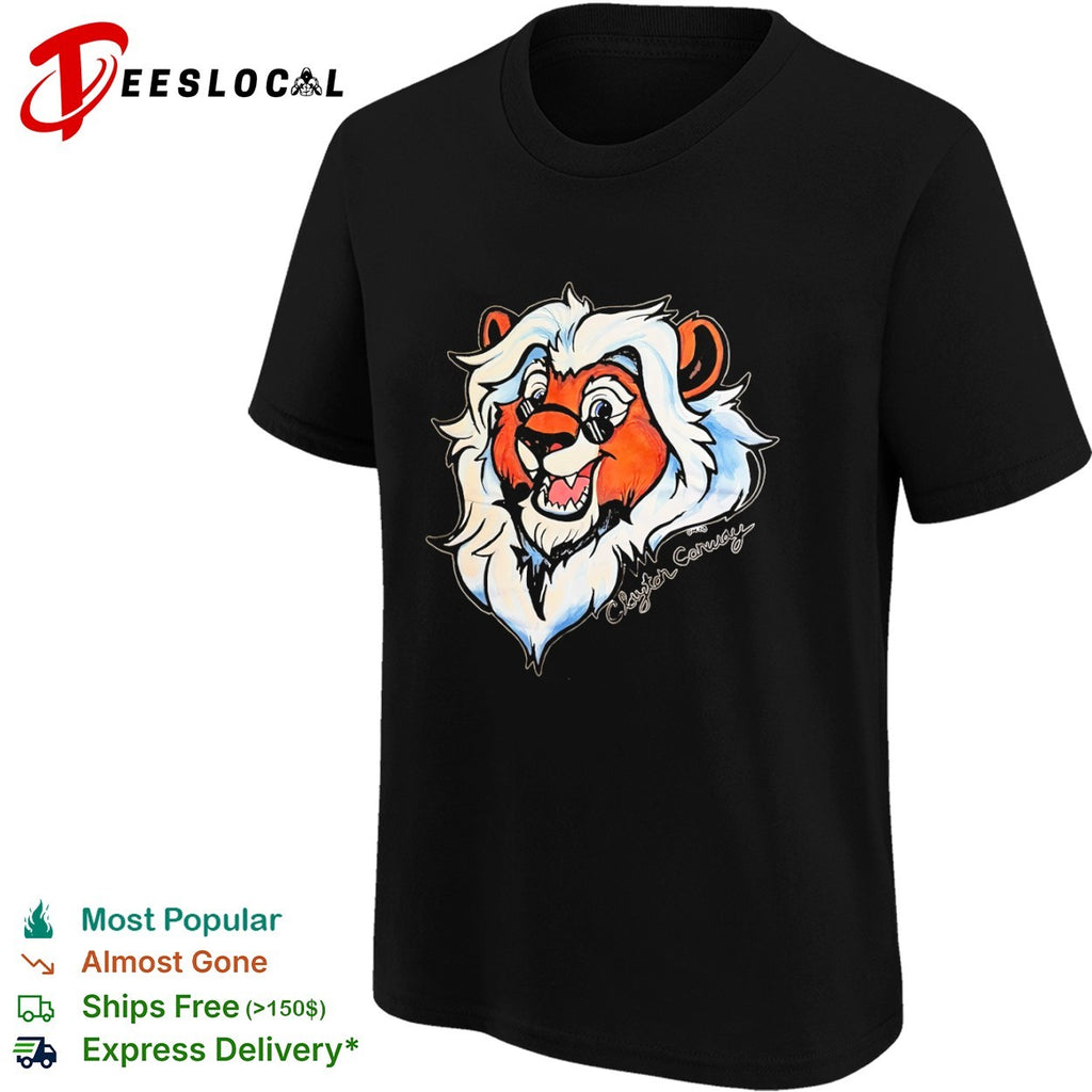 Clayton Conway Lion Character Signature shirt