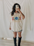 Coastal Cowgirl Tee Trendy Summer Aesthetic Graphic Tee Tee Western Boho Shirt Hoodie, Sweatshirt | RetroVerseTees.com