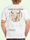 Cock & Cattle Company- Men's funny T-shirt Hoodie, Sweatshirt | RetroVerseTees.com