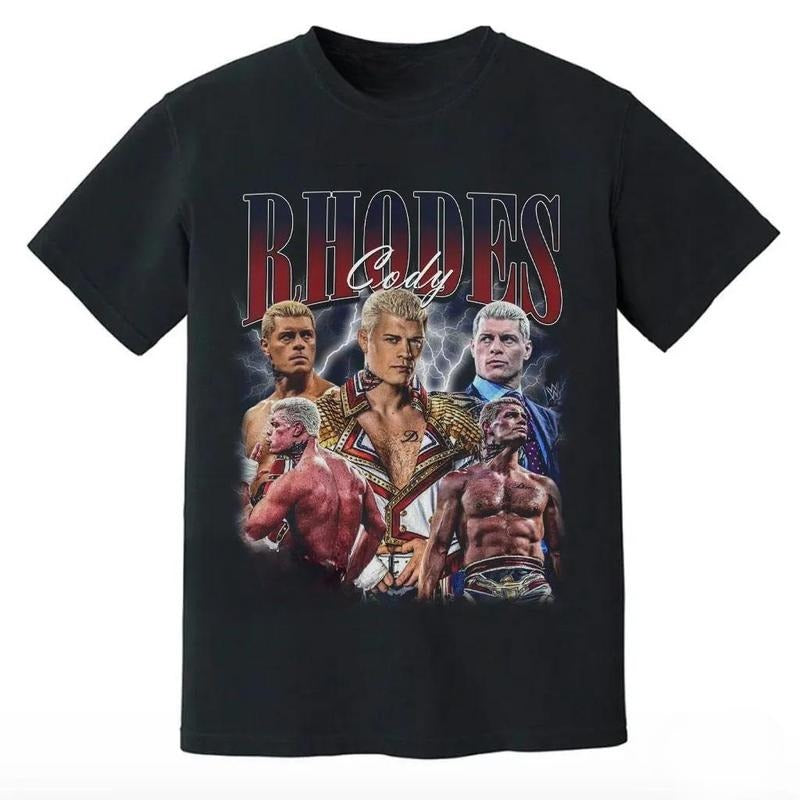 Cody Rhodes Vintage Bootleg Shirt Hoodie, Sweatshirt | RetroVerseTees.com