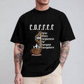 Coffee Christ Offers Forgiveness for Everyone Everywhere Shirt Casual Style Crew Neck Short Sleeve T-Shirt Tops Trendy...