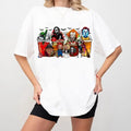 Coffee Cups Shirt, Horror Movie, skeleton Coffee Cup Shirt Hoodie, Sweatshirt | RetroVerseTees.com