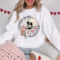 Coffee Is My Valentine Skull Unisex Gildan Sweatshirt T-Shirts, Hoodie | RetroVerseTees.com