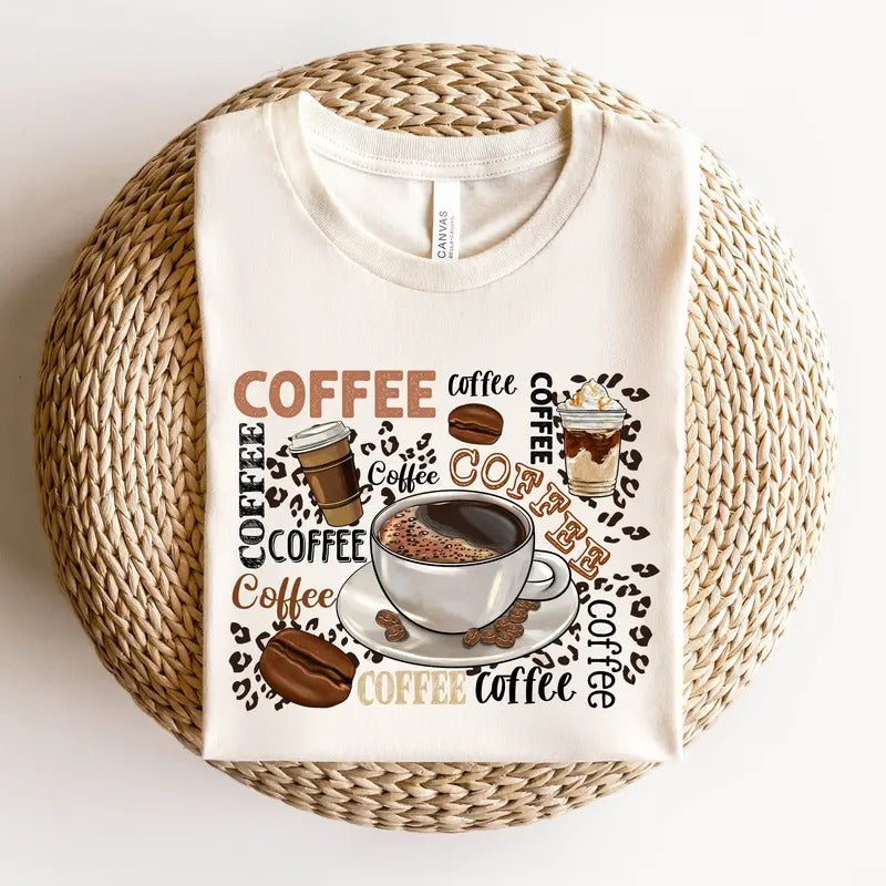 Coffee Lover Shirt Retro Coffee Shirt Funny Coffee Shirt Coffee Lover Gift Funny Gift For Coffee Lover Cotton Menswear...