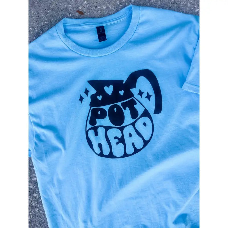 Coffee Pot Head Graphic Tee Hoodie, Sweatshirt | RetroVerseTees.com