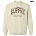 Coffee Weather Checkered Sweatshirt 'NLB' T-Shirts, Hoodie | RetroVerseTees.com