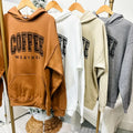Coffee Weather Graphic Hoodie T-Shirts, Sweatshirt | RetroVerseTees.com