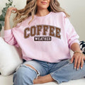 Coffee Weather Sweatshirt, Cozy Fall Crewneck, Cute Caffeine Lover Pullover, Unisex Cozy Autumn Apparel T-Shirts, Hoodie
