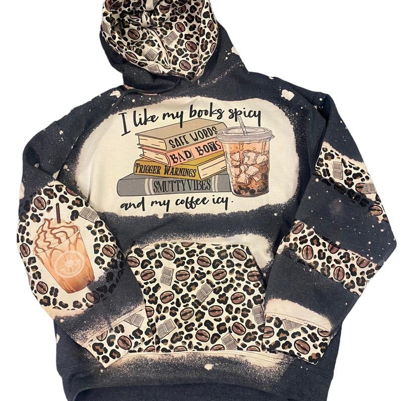 Coffee and Books Hoodie T-Shirts, Sweatshirt | RetroVerseTees.com