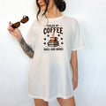 Coffee, Dogs and Books- T-Shirt, Unisex T-Shirt, Funny Tee, Comfortable Shirt, Halloween Theme Hoodie, Sweatshirt