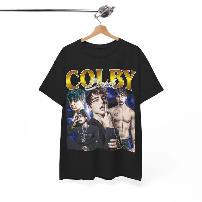 Colby Brock Shirt Bootleg Vintage Shirt, Unisex Shirt Hoodie, Sweatshirt | RetroVerseTees.com