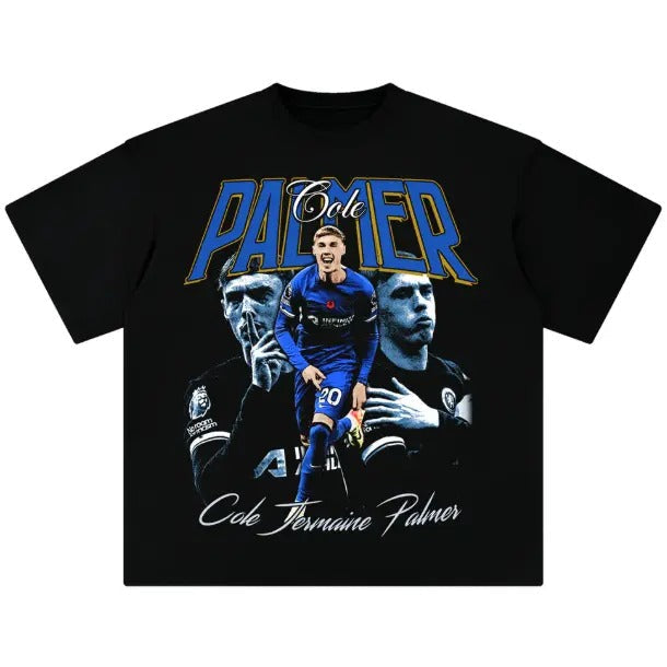 Cole Palmer T-Shirt, Cole Palmer Vintage Graphic Tees, Unisex Soccer Shirt, Sport Merch, Gift For Fan, Cotton comfort...