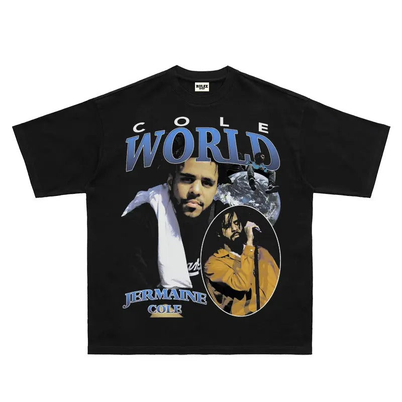 Cole World Graphic Tee - Vintage Bootleg Hoodie, Sweatshirt | RetroVerseTees.com