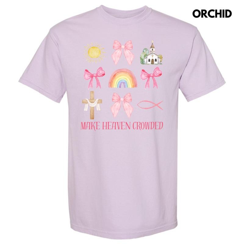Collage Make Heaven Crowded Comfort Colors T-Shirt 'NLB' Hoodie, Sweatshirt | RetroVerseTees.com