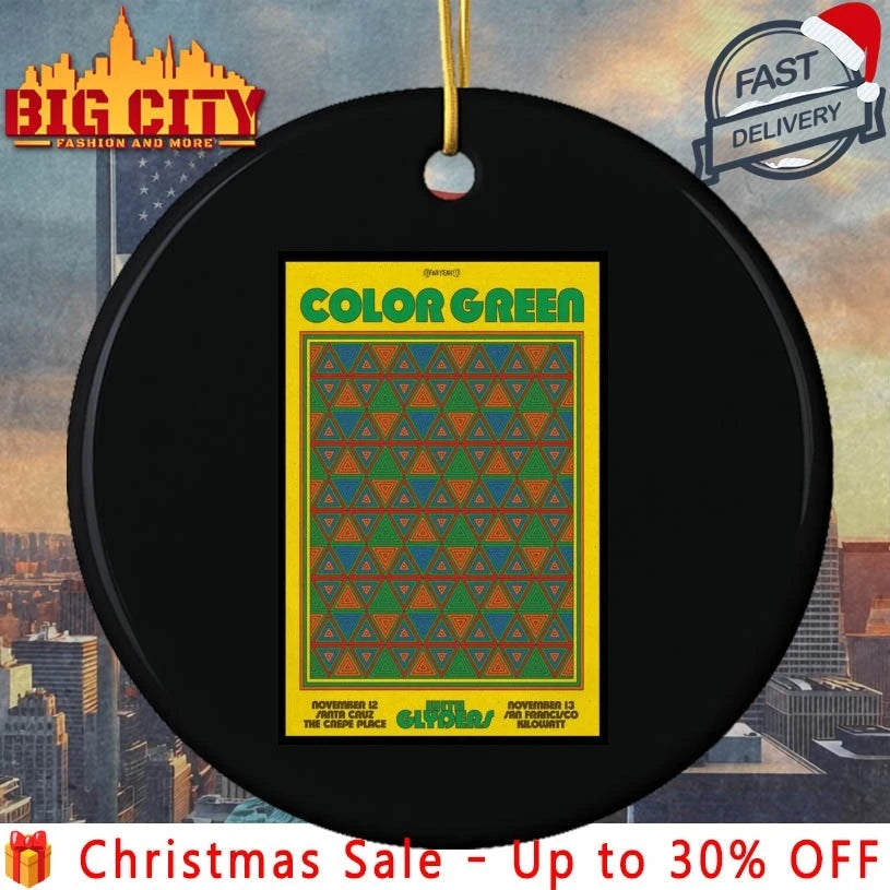 Color Green California November 12-13 2025 Poster shirt
