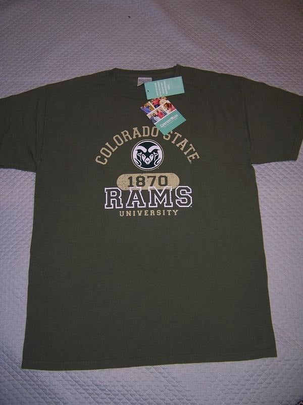 Colorado State Rams - Short Sve T-shirt Logo, Unisex T-shirt Sweatshirt Hoodie | RetroVerseTees.com