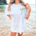 Colorful Margarita Sippin' With Patch DTF Transfers - THIS IS NOT A SHIRT Hoodie, Sweatshirt | RetroVerseTees.com