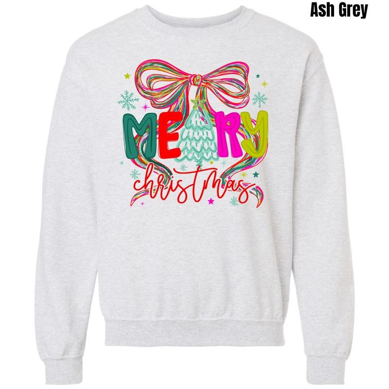 Colorful Merry Christmas Sweatshirt 'NLB' T-Shirts, Hoodie | RetroVerseTees.com