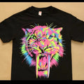 Colorful tiger t-shirt Cotton Top Casual Outfits Crewneck Menswear Shortsleeve Tigre Hoodie, Sweatshirt | RetroVerseTees.com