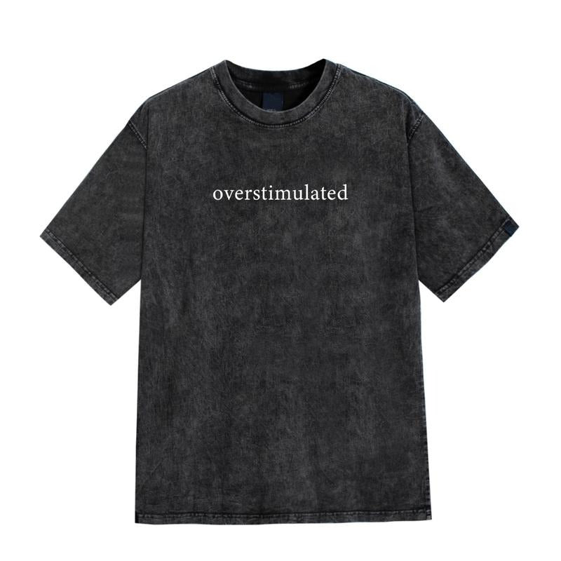 Colortone Mineral Wash Overstimulated Shirt for Mom, Cowboy Frog T-Shirt, Unhinged TShirt, Weirdcore Clothing, Gen Z...