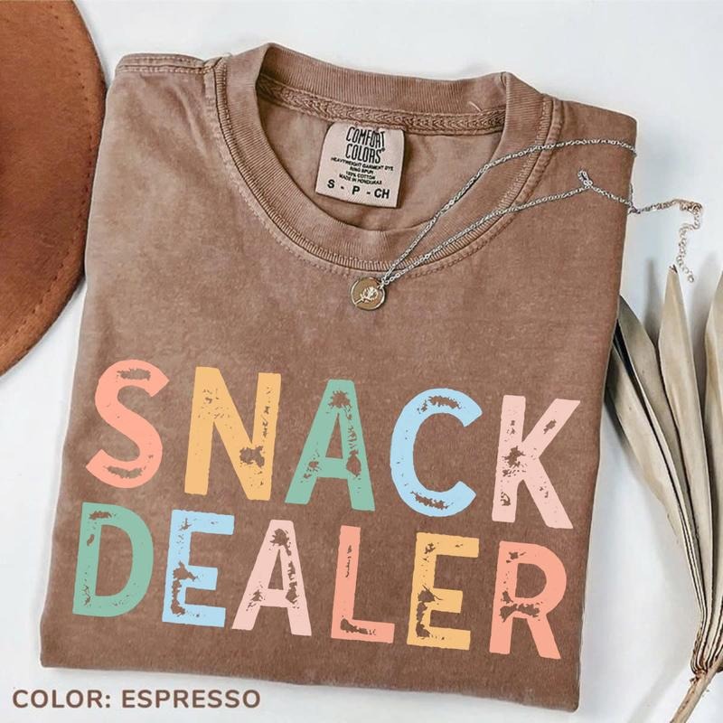 Comfort Color Snack Dealer Shirt, Funny Mom Shirt, Mom Of Twins Gift For Mom, Mothers Day T-shirt, Mom Of Triplets...