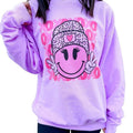 Comfort Colors- XOXO Peace Graphic Sweatshirt T-Shirts, Hoodie | RetroVerseTees.com
