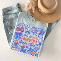 Comfort Colors 4th of July Shirt, Fourth of July T-Shirt, USA Shirt, Independence Day, American Patriotic Shirt, Memorial...