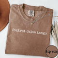 Comfort Colors Anti-Trum Tee, Foxtrot Delta Tango Tee, Subtle Shirt, Subtle Fu*k Trump Tee, Democratic Gift, Trump Hater...