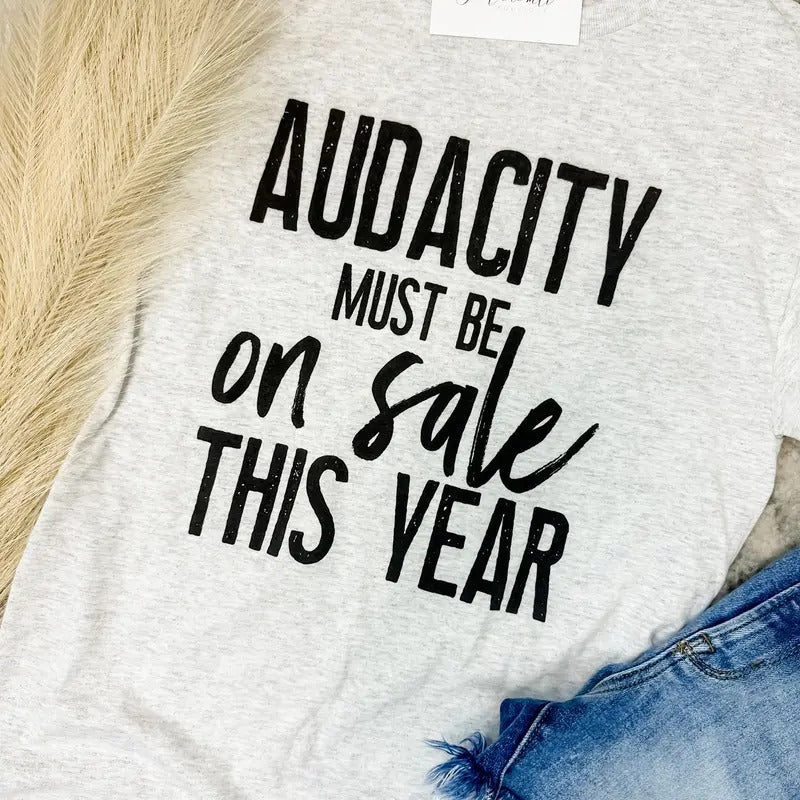 Comfort Colors Audacity Graphic Tee Hoodie, Sweatshirt | RetroVerseTees.com