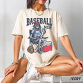 Comfort Colors Baseball Mom Shirt, Skeleton Baseball Mama Tee, Baseball Gift for Mom, Cute Baseball Mom T-shirt, That's...